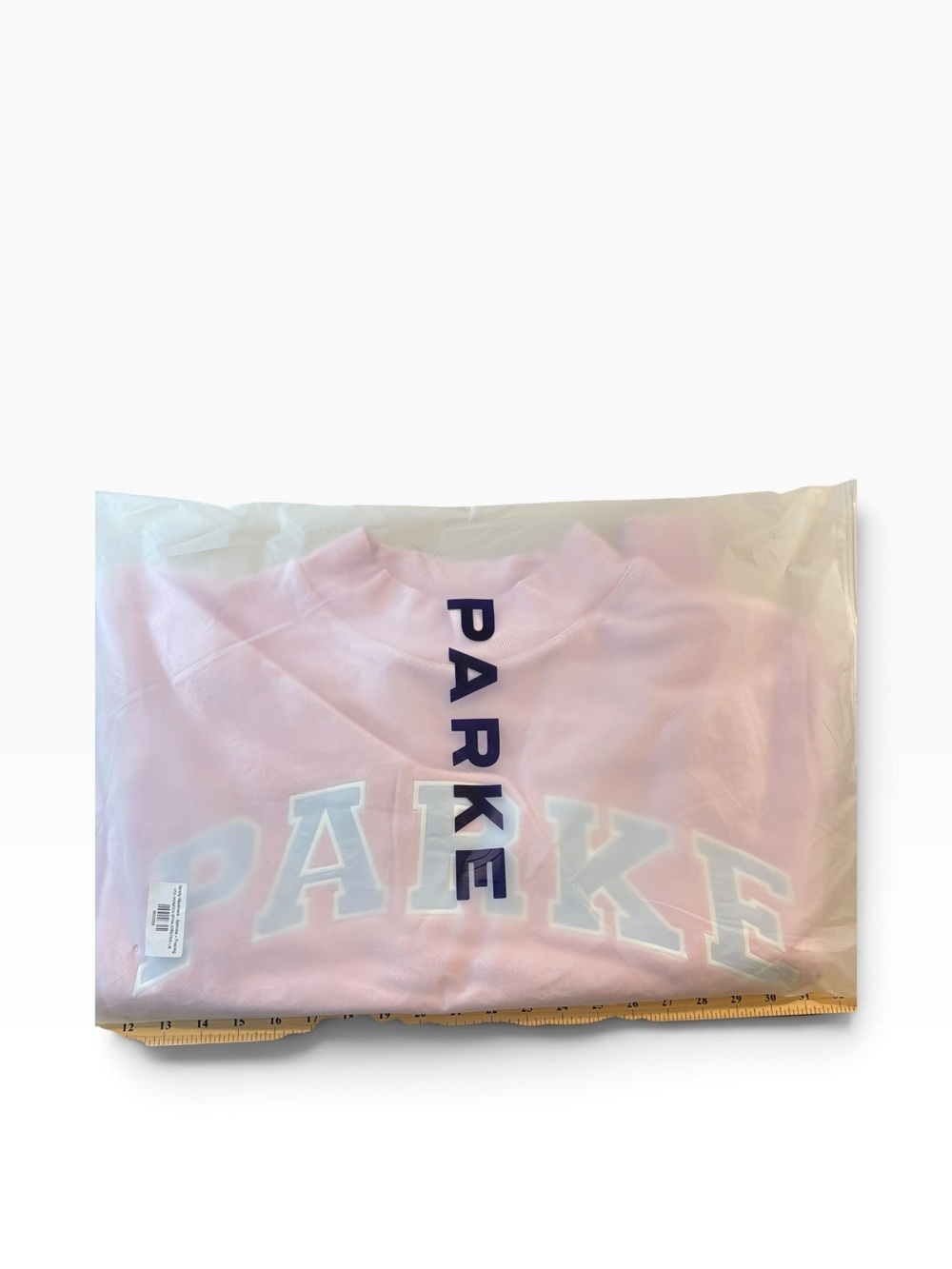 PARKE Cupcake Varsity Mockneck L/XL Sold Out NEW - Picture 5 of 10